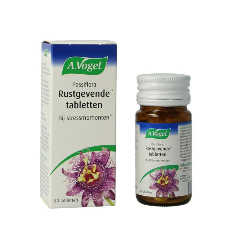Passiflora rustgevende tabletten 80tb