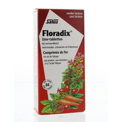 Floradix ijzer tabletten 84tb