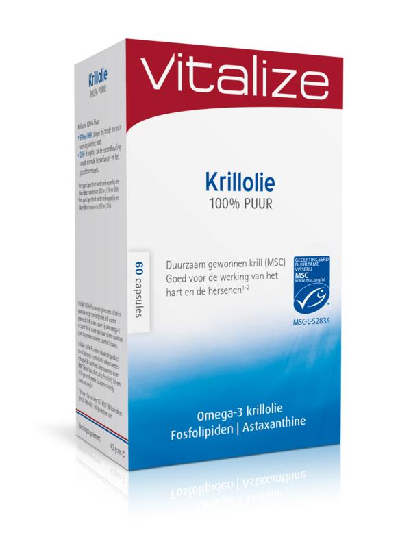 Krillolie 100% puur (MSC) 60ca