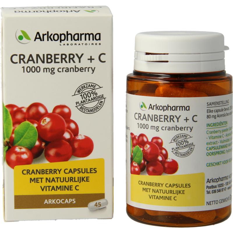 Cranberry & Vitamine C 45ca