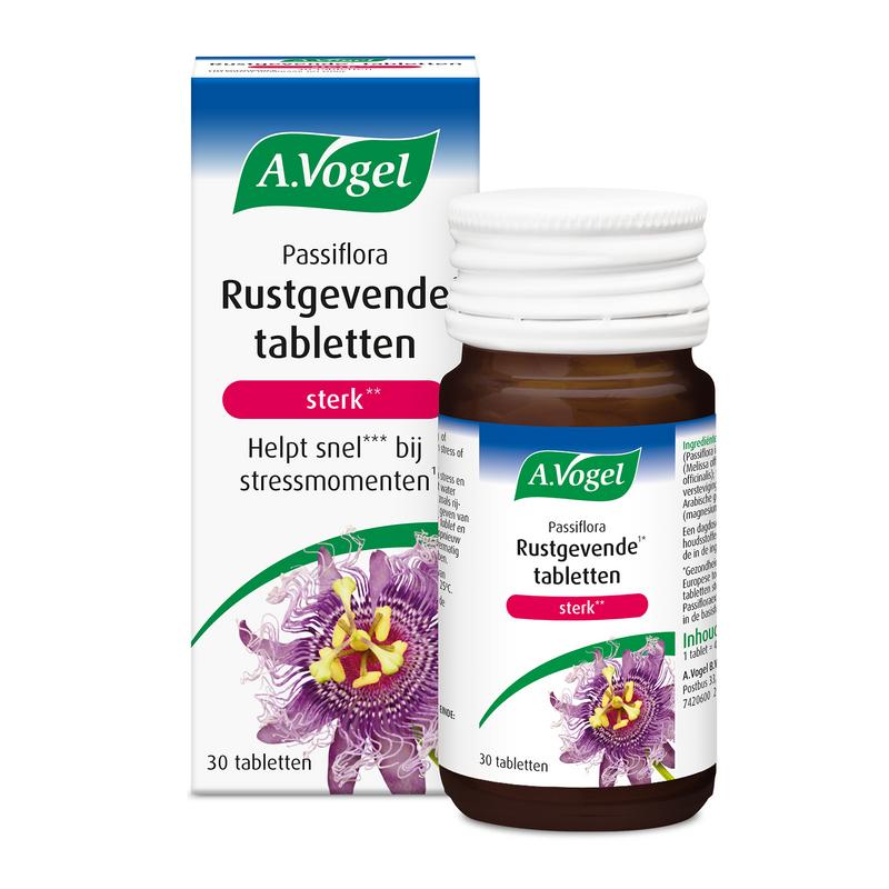 Passiflora rustgevende tabletten sterk 30tb