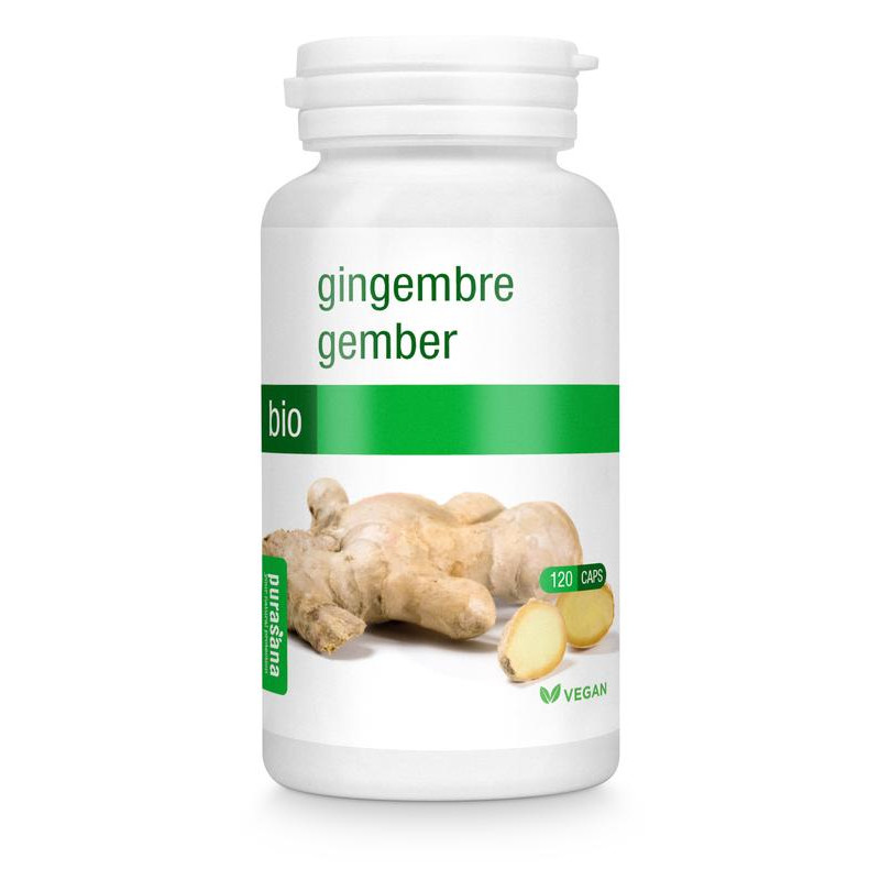 Gember /gingembre vegan bio 120vc