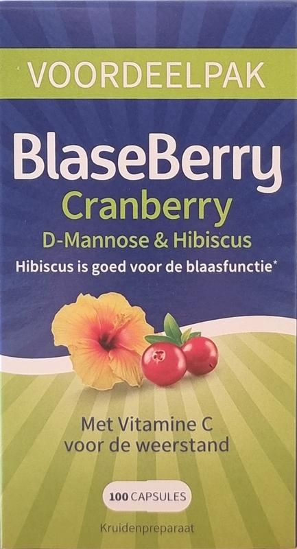 Cranberry D-mannose & hibiscus 100ca