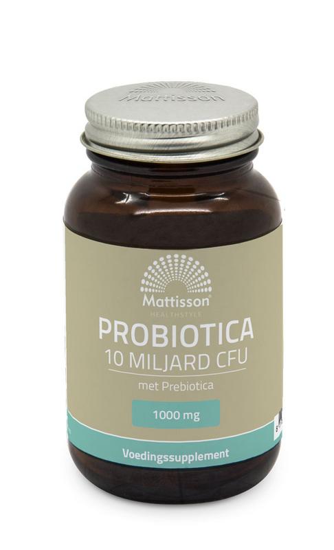 Probiotica 1000mg 10miljard CFU met prebiotica 60vc