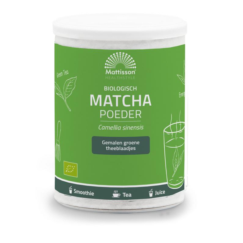 Matcha powder poeder green tea bio 125g