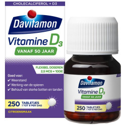 Vitamine D 50+ 250tb