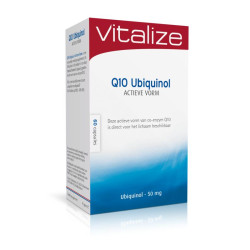 Q10 ubiquinol actieve vorm 50 mg 60ca