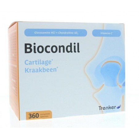 Biocondil chondroitine/glucosamine vitamine C 360tb