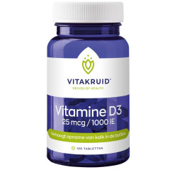Vitamine D3 25 mcg / 1000...