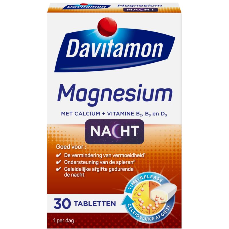Magnesium speciaal voor de nacht 30tb