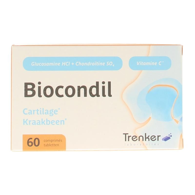Biocondil chondroitine/glucosamine vitamine C 60tb