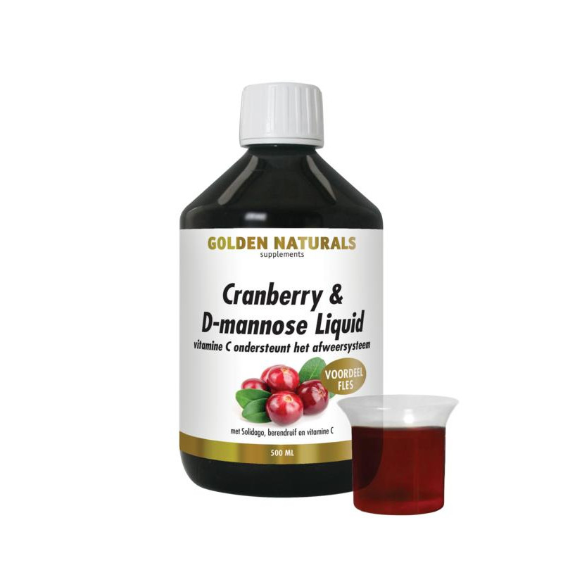 Cranberry & D-mannose liquid 500ml