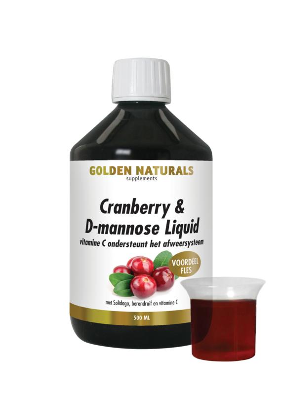Cranberry & D-mannose liquid 500ml