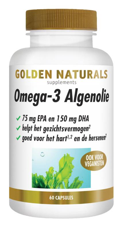 Omega 3 algenolie liquid capsules 60ca
