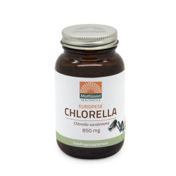 Europese chlorella capsules 775mg bio 90vc