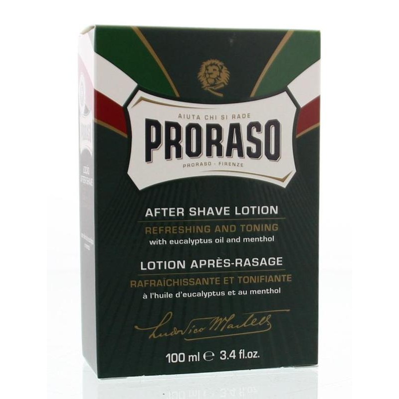 Aftershave lotion eucalyptus/menthol 100ml