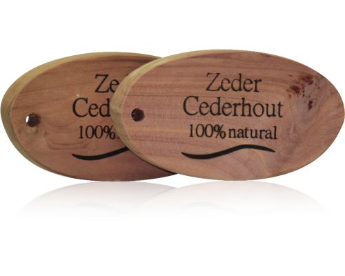 Cederhout ovaal 100% natuurlijk 3st