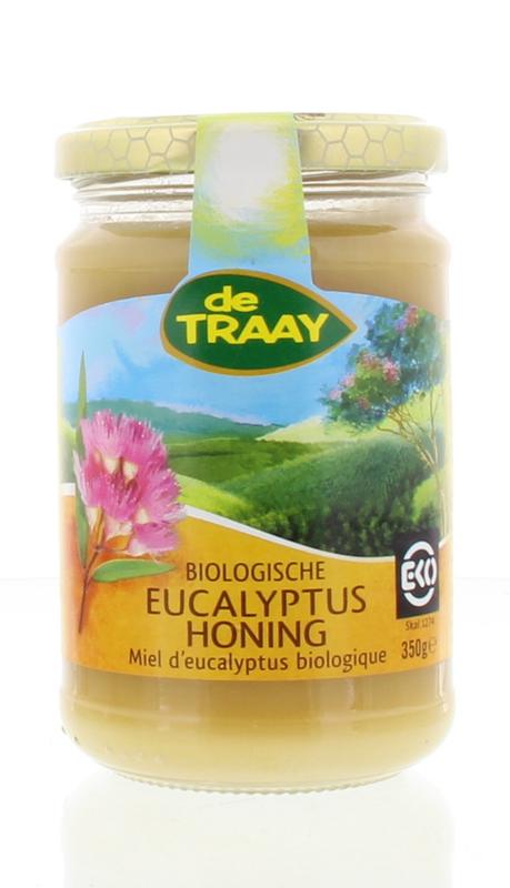 Eucalyptus honing creme bio 350g