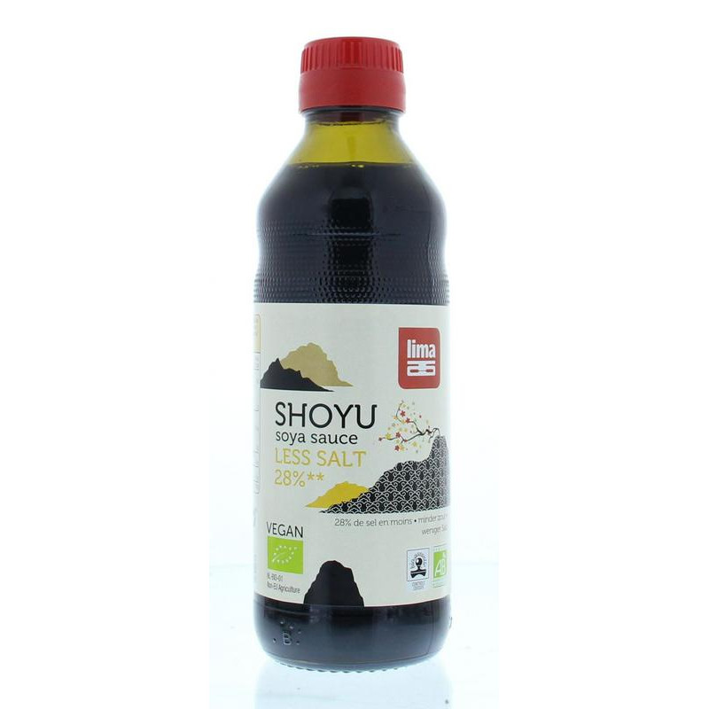 Shoyu 28% less salt bio 250ml