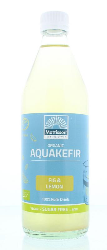 Aquakefir fig & lemon / Waterkefir vijg & limoen 500ml