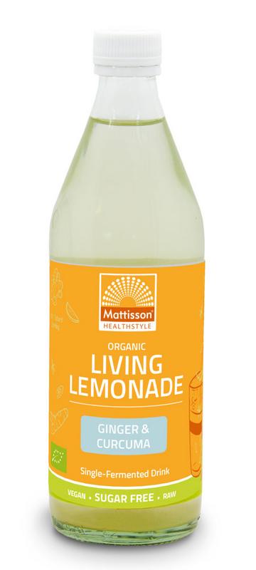 Living lemonade ginger & curcuma bio 500ml