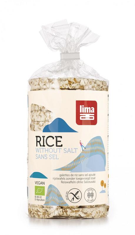 Rijstwafels zonder toegevoegd zout bio 100g