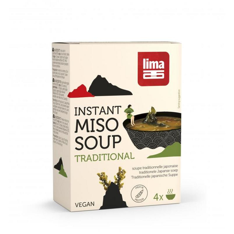 Instant miso soep 4 x 10 gram 40g