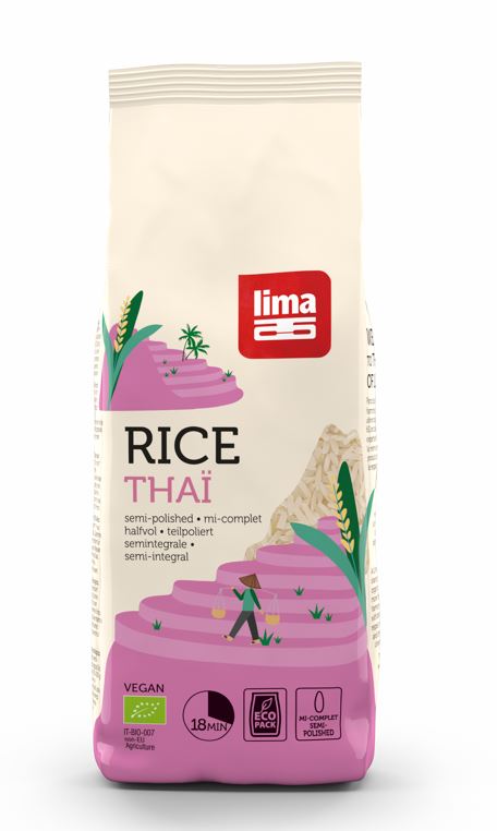 Rijst thai halfvol bio 500g