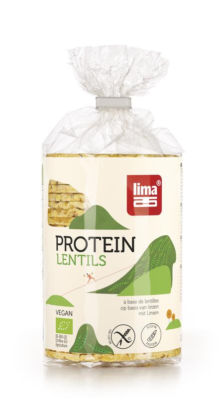 Linzenwafels proteine bio 100g
