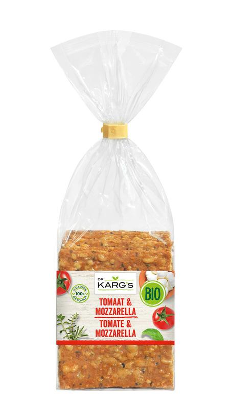 Crackers tomaat mozarella bio 200g