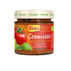 Cremisso tomaat basilicum bio 180g