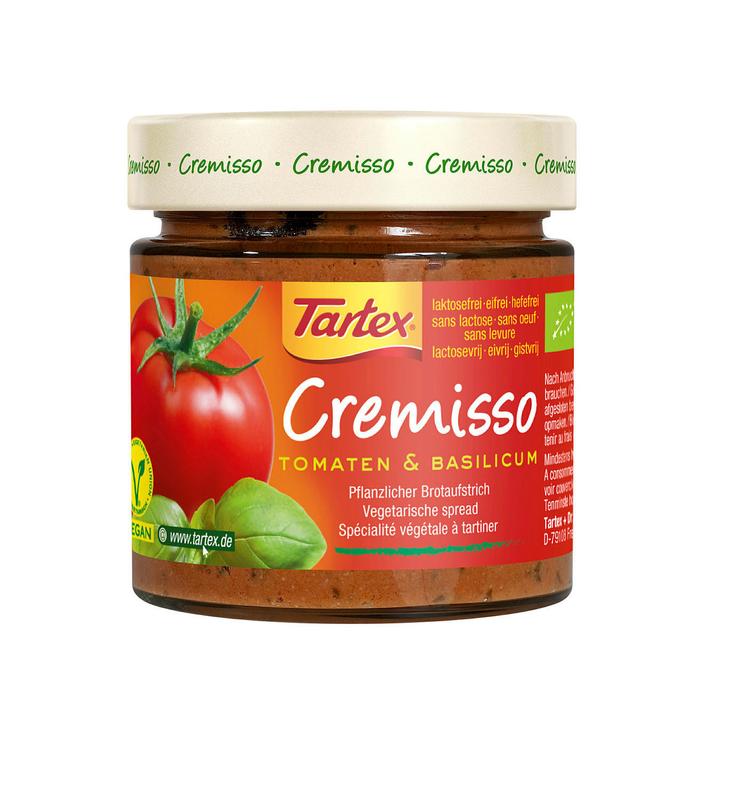 Cremisso tomaat basilicum bio 180g