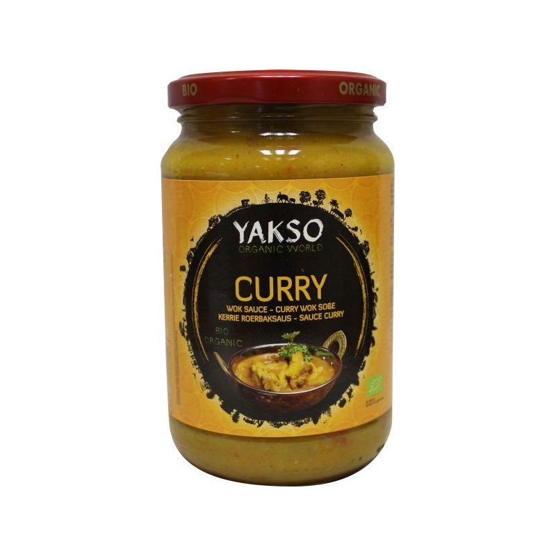 Curry wok saus bio 350g