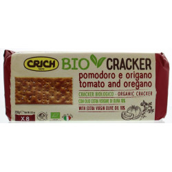 Crackers tomaat origano groen bio 250g