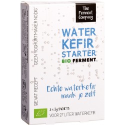 Kefir starter voor water 3 x 5 gram bio 15g