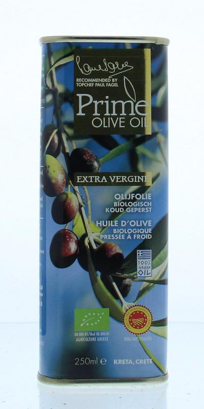 Olive oil extra vergine/olijfolie bio 250ml