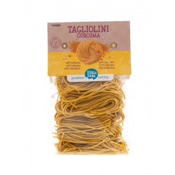 Tagliolini curcuma tarwe met curcuma bio 250g