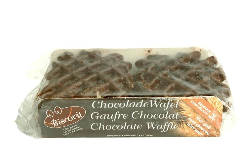 Chocolade wafel bio 185g