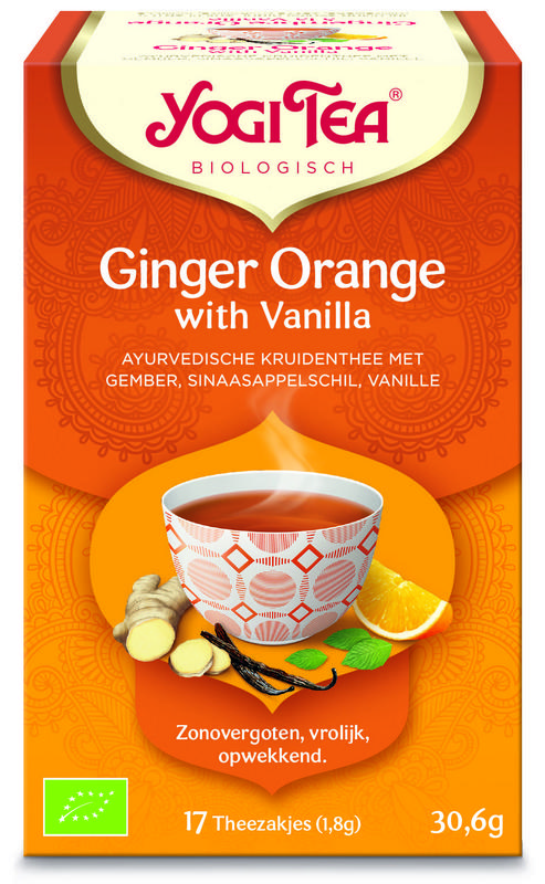 Ginger orange vanilla bio 17st