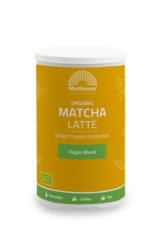 Latte matcha gember - Ceylon kaneel bio 140g