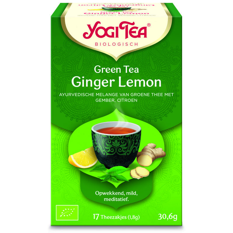 Green tea ginger lemon bio 17st