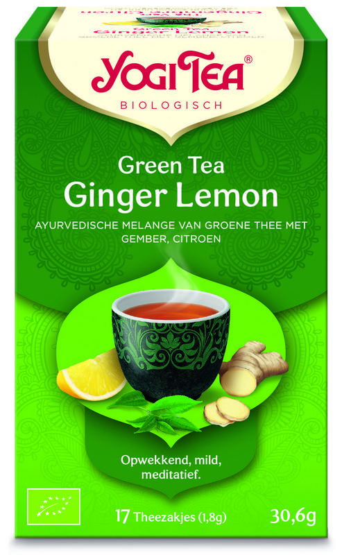 Green tea ginger lemon bio 17st