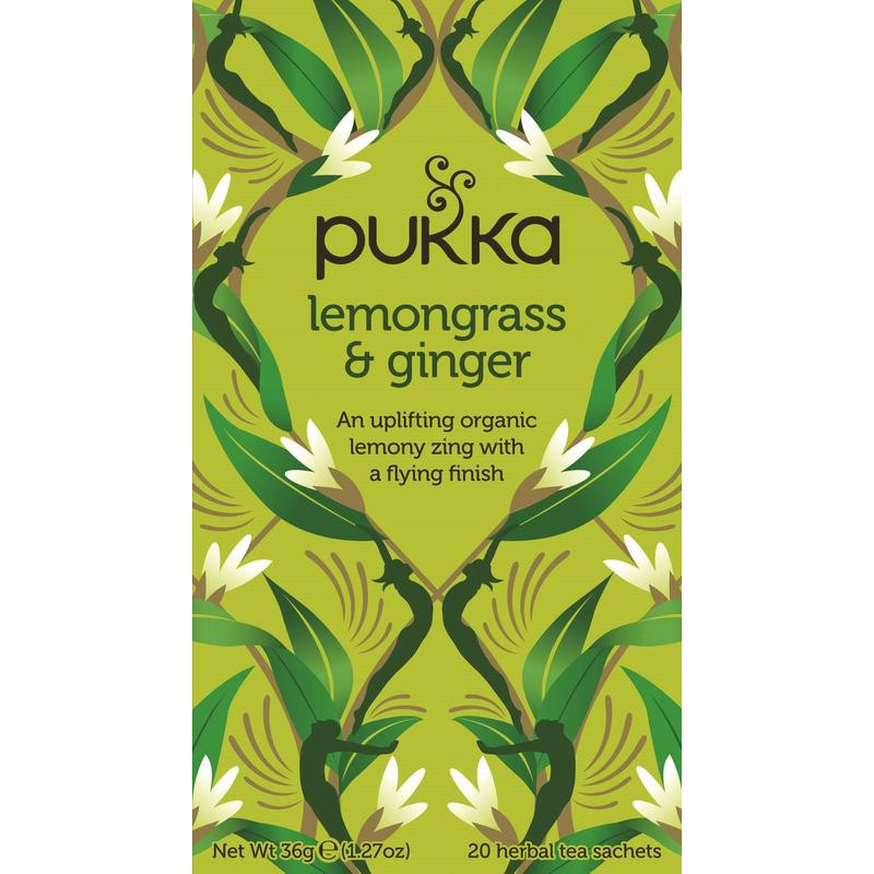 Lemongrass & ginger thee bio 20st