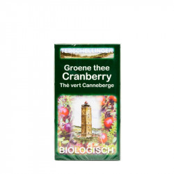 Groene thee cranberry bio 20st