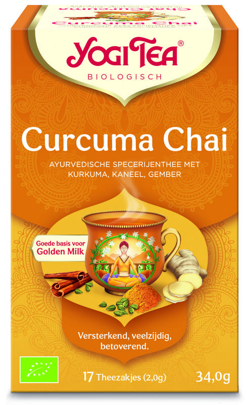 Curcuma / turmeric chai tea bio 17st