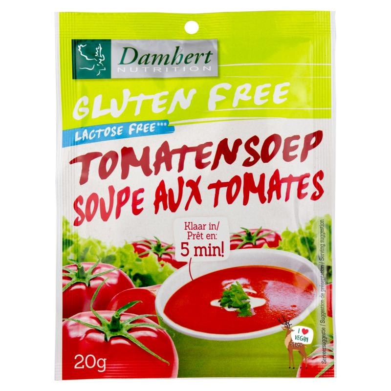 Tomatensoep instant glutenvrij 20g