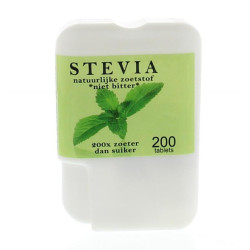 Stevia niet bitter...