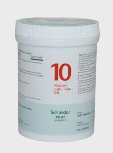 Natrium sulfuricum 10 D6 Schussler 1000tb