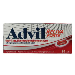 Reliva forte 400mg ovaal blister 20drg