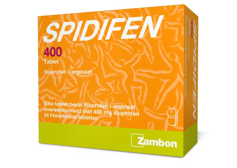 Ibuprofen l-arginaat 400mg 24st